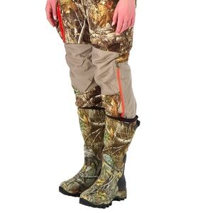 Huntshield Women's WaterProof NeoPrene Rubber Boots Realtree Edge Camo‎